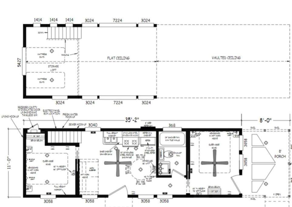 066 South Rim Grand Canyon Tiny Home Sleeps 8 발리 외부 사진